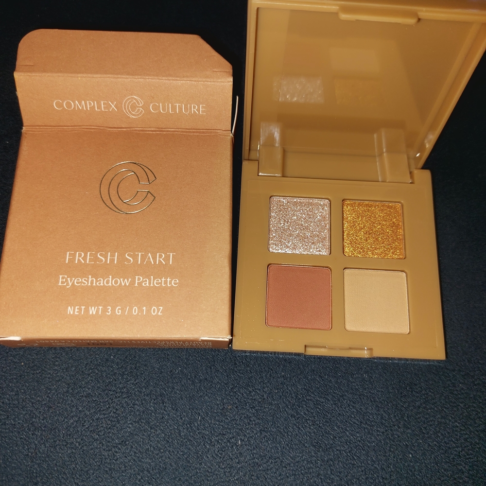 Complex Culture Eyeshadow Palette - Shimmering Gold and Warm Brown